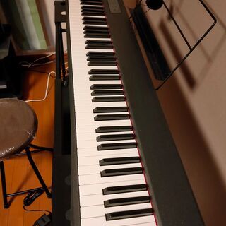 【手渡し限定】電子ピアノ　KORG D-1  スタンド・専用キャ...