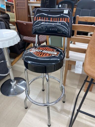 ハーレーダビッドソン ハイバックスツール
