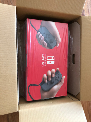 【新品未使用】任天堂スイッチ　グレー　新モデル　Nintendo Switch　ニンテンドースイッチ
