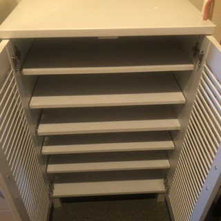 シューズボックス(白色)の画像