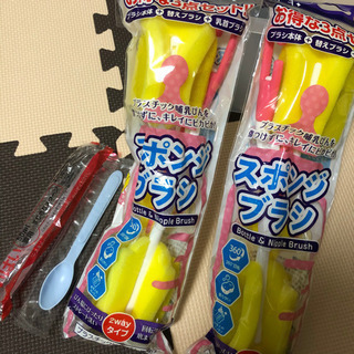 粉ミルクスティック27本、哺乳瓶スポンジ2袋セットの画像