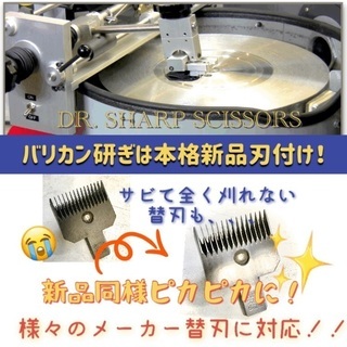 美容師、トリマーさん必見！当日仕上げ！千葉県でシザー出張研ぎサービス！DR.SHARP SCISSORS − 千葉県