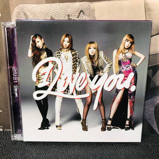 韓国 2NE1 【3枚セット】 I LOVE YOU  トゥエニワン CDの画像