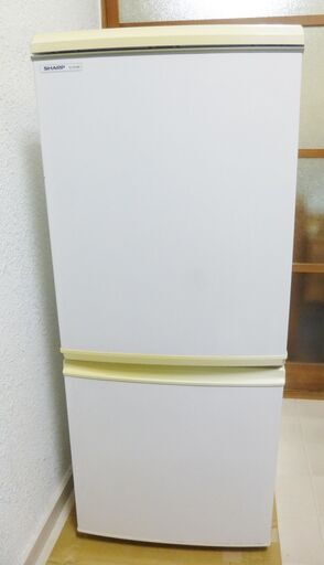 SHARP 137L 2ドア冷蔵庫 SJ-S14M