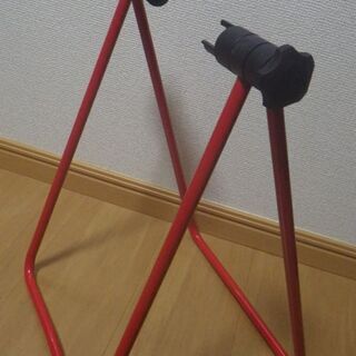【売却済】★　サイクルスタンド　赤★