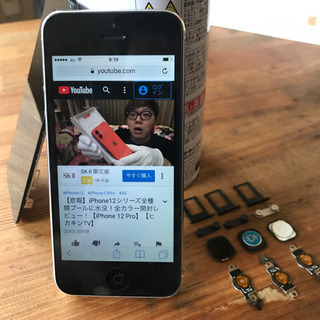 3000円。中古iPhone5:残債無、ネットワーク○、AU