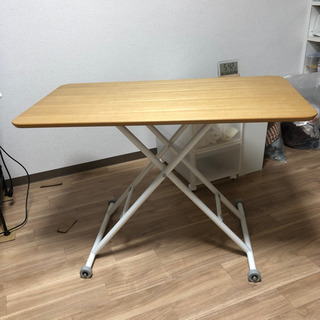 【お取引き中】昇降テーブル　ダイニングテーブル　パソコンデスク