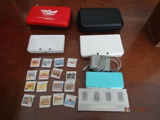 任天堂３ＤＳと３ＤＳＬＬのセット
