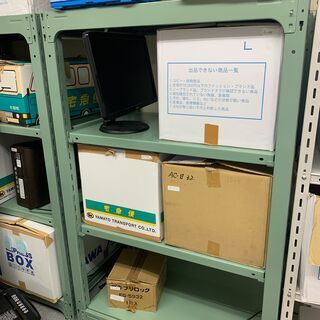 緑色の中量ラック2点 (1点のみでも可)の画像