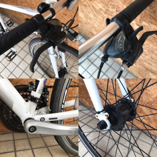 ASAHI アサヒ PRECISION SPORTS クロスバイク オートライト付き 街乗り 通勤・通学