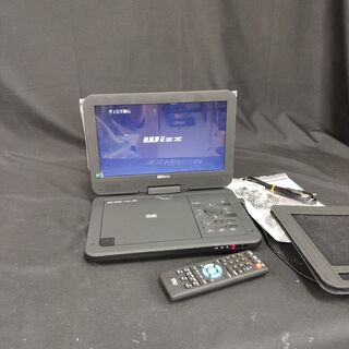 Wizz 10.1インチワイド ポータブルDVDプレーヤー DV...