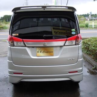 必見！装備充実！！スズキ　Ｈ２４　ソリオ　両側電動スライドドア　ＨＩＤヘッドランプ　社外ナビゲーション　社外ドライブレコーダー　ＥＴＣ　バンディット用アルミホイールの画像