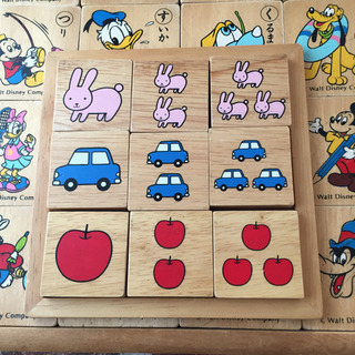ディズニー ひらがな 積み木 中古 譲りますの画像