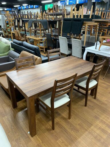 関家具　ダイニング5点セット　フォーゼ　売場展開中！！！