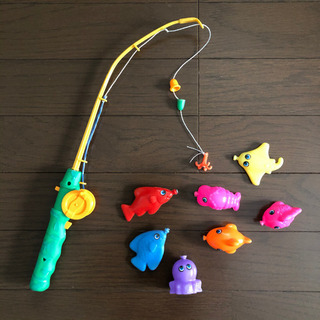 【あげます】中古品) 魚釣りセット