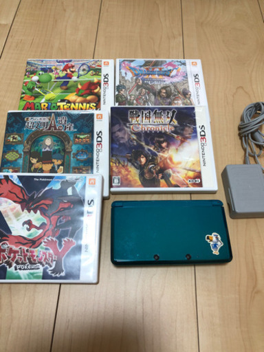 値下げ★3ds本体とカセット5種類