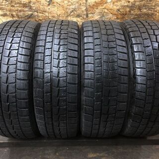 DUNLOP WINTER MAXX WM01 195/65R15 15インチ スタッドレス 4本 2017年製 セレナ ステップワゴン ノア等 (TC262) クレジットカード QR決済可能