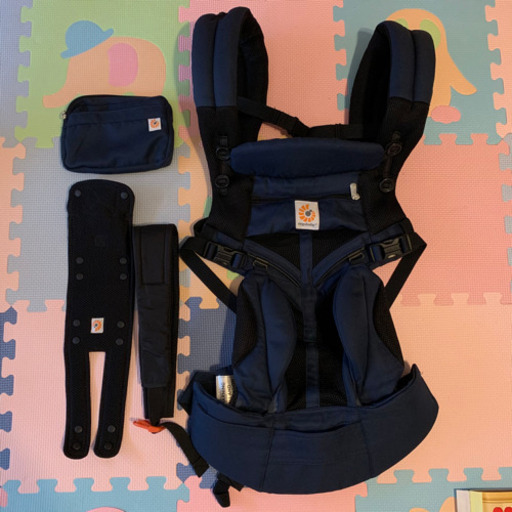 【美品】エルゴ 抱っこ紐　オムニ360 クールエア