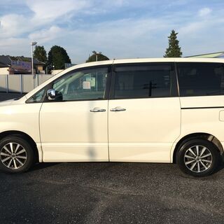 トヨタ ヴォクシー2.0 Z 煌　両側電動 スライドドア ETC ナビ 禁煙車 （パール）の画像