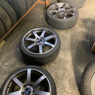 アルミホイール　ENKEI PF07 215/35R18 4本