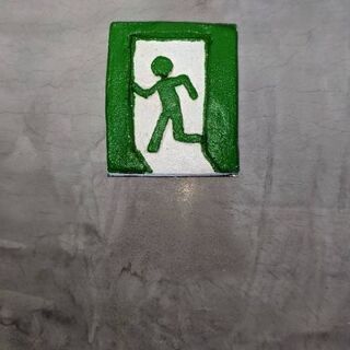 非常口デザイン 置物☆