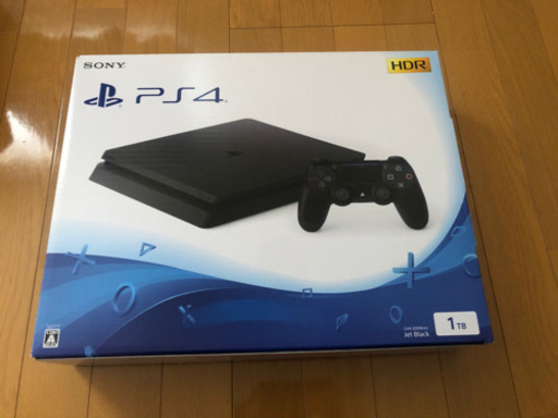 新品未開封　PlayStation4本体　Jet Black  1TB