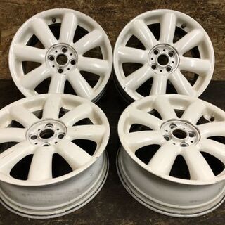 BMW MINI 純正ホイール 17インチ 4本 7J4HPCD100+48　(VHG145) クレジットカード QR決済可能