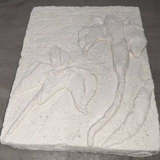 アンティーク アヤメのお花 壁画の画像