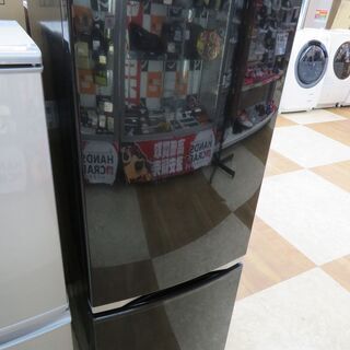 【引取限定】 東芝　冷蔵庫　2018年製　中古品　GR-M15BS(K)　TOSHIBA 【ハンズクラフト八幡西店】