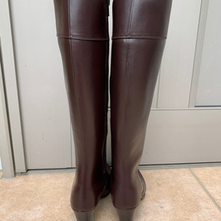 レディース　ロングブーツ(レインブーツ) Lサイズ　未使用品の画像