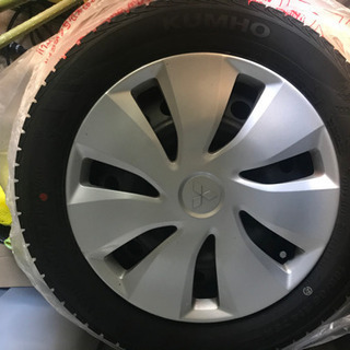 【値下】スタッドレス4本　純正ホイル付き　KH Wi61 155/65R14 75R 標準ホイール付き