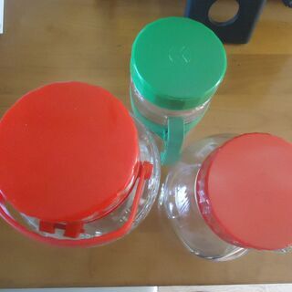 貯蔵瓶（保存瓶）多分2リットルの画像