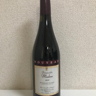 赤ワイン　2012年　フランス産