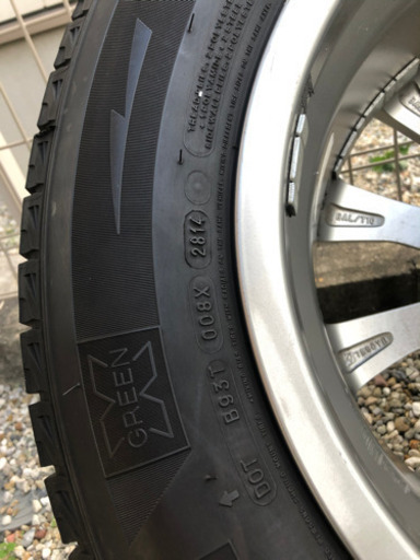 取引中　225/65R17 スタッドレス、ホイールセット　14年　愛知県豊田市