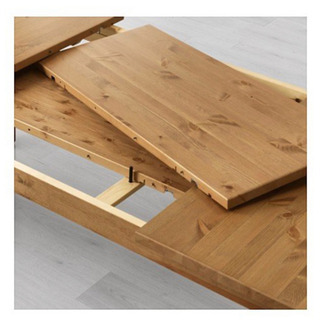 廃番 定価59990円 ikea stornes 伸縮大型ダイニングテーブル