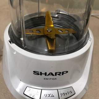 シャープ　コンパクトブレンダーの画像