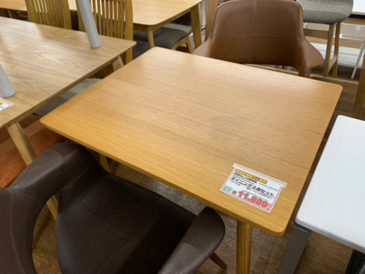 ダイニング３点セット【店頭取引限定】【中古品】早い者勝ち！お得なクーポン配布中！！