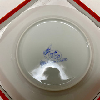 フランス製絵皿の画像