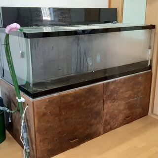 W1800×D900×H800 水槽フルセット　上部下部フィルタ...