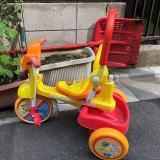 アンパンマン　三輪車　