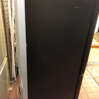 10-509  ハイセンス　2ドア冷凍冷蔵庫　ブラック　HR-G1501    2017年製の画像