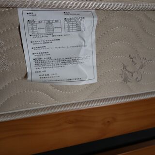 ニトリのシングルベッドとマットレス　　　複数セット用意できますの画像