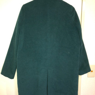 冬服断捨離中‼︎グリーンのチェスターコートの画像