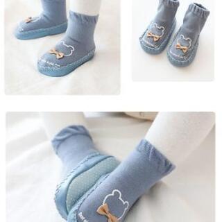 (新品)2足、ベビーソックスシューズ、の画像