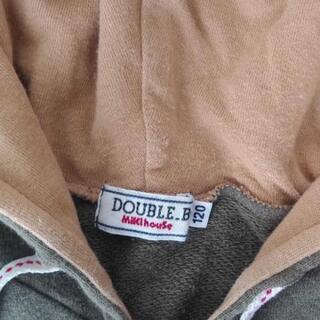 ミキハウス　DOUBLE.Bのパーカーの画像