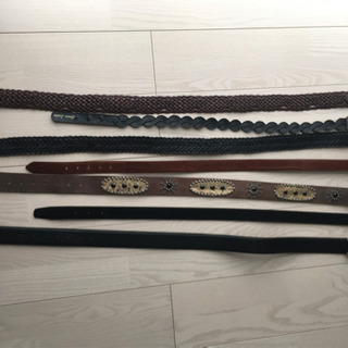 【無料】レディースベルト　まとめてお引取りのみ対応の画像