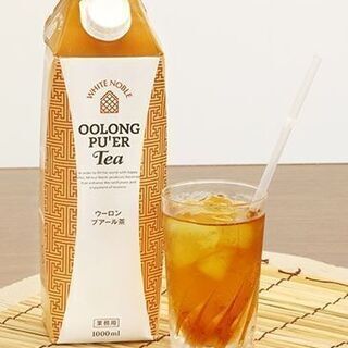無糖ウーロンプーアール茶 1L　1本～ 三井農林 烏龍茶　Whi...