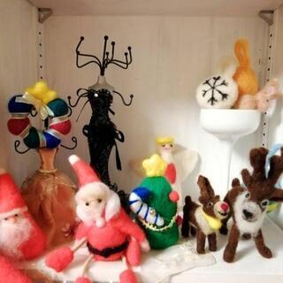 🎄ハンドメイドXmas体験会✨羊毛フェルトでサンタ🎅トナカイを作ろう!