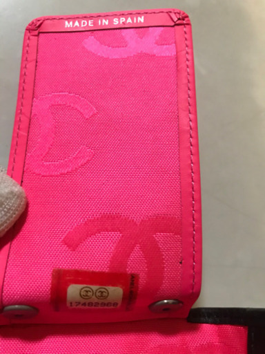 CHANEL カンボンライン キーケース 黒×黒
