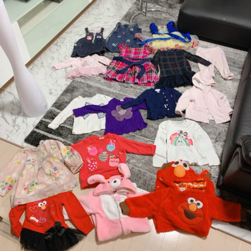 ブランド17点70-90 メゾピアノラルフローレン　ミキハウス